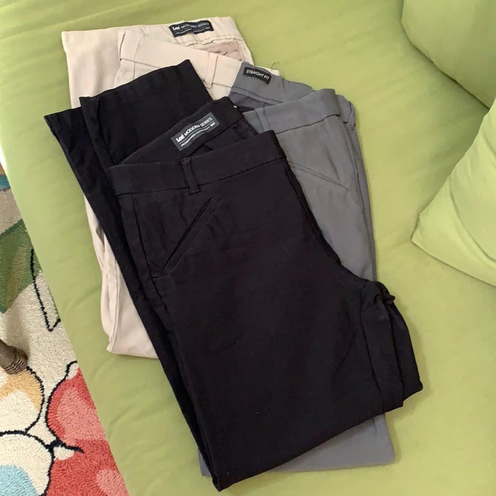 Lee modern series straight fit set of three